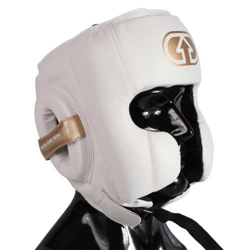 Шлем для спарринга ADDVANCE Premier (белый)
